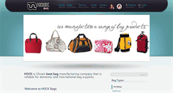 Desktop Screenshot of hockbag.com